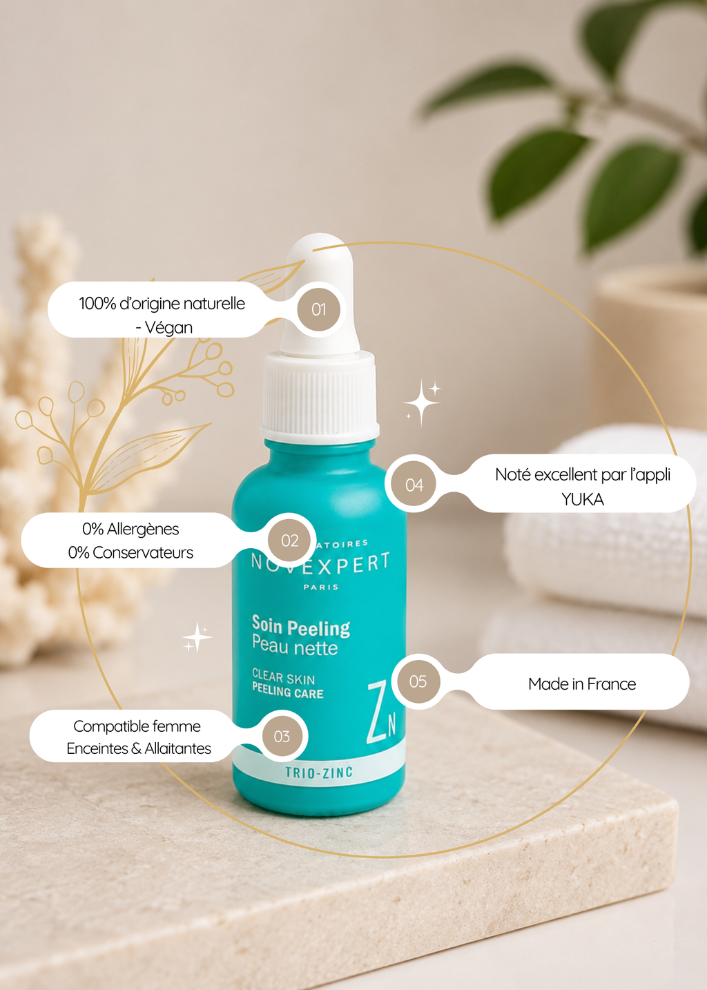 Novexpert — Soin Peeling Peau Nette