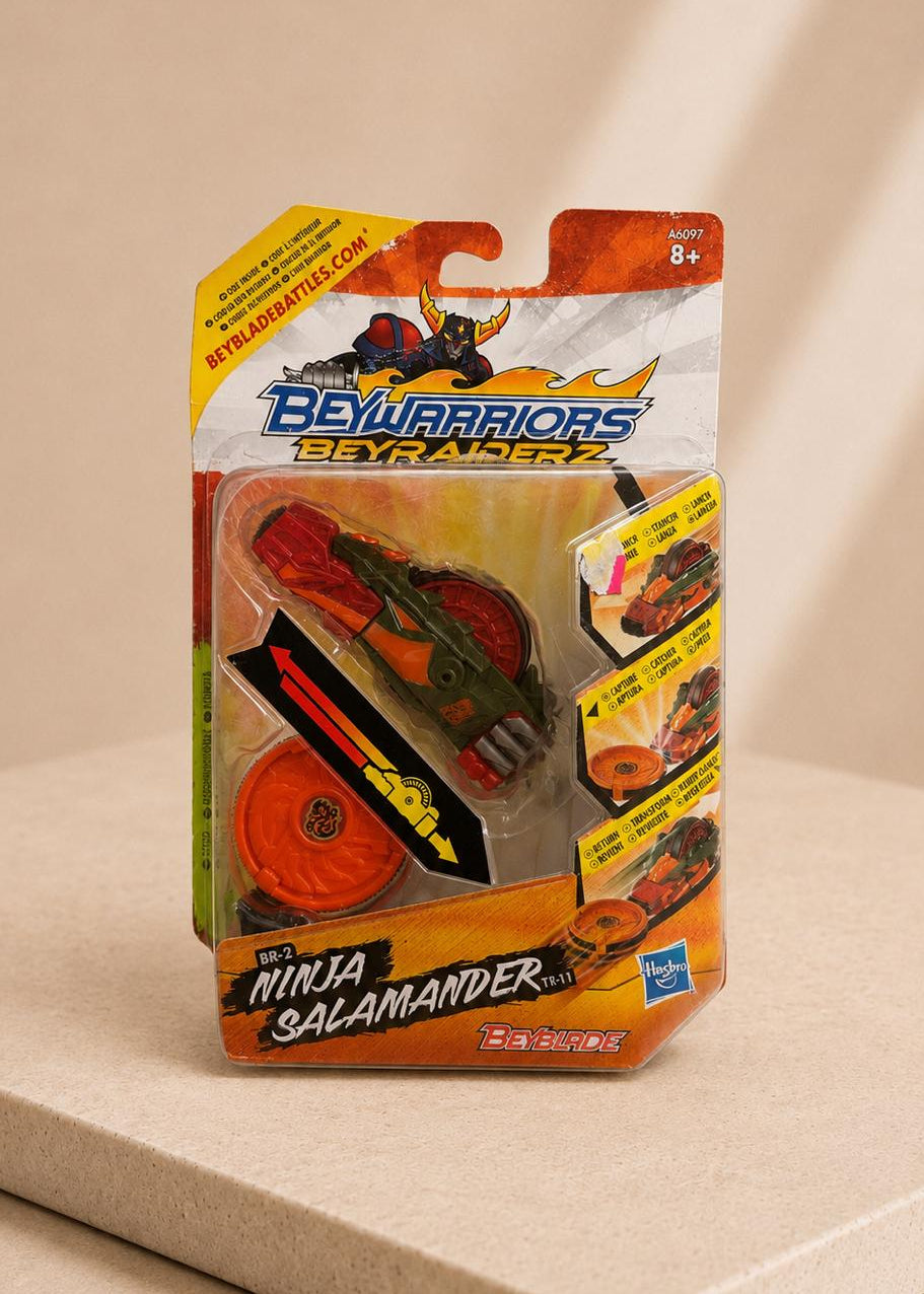 BeyWarriors BeyRaiderz Ninja Salamander BR-2 TR-11 – Hasbro Beyblade