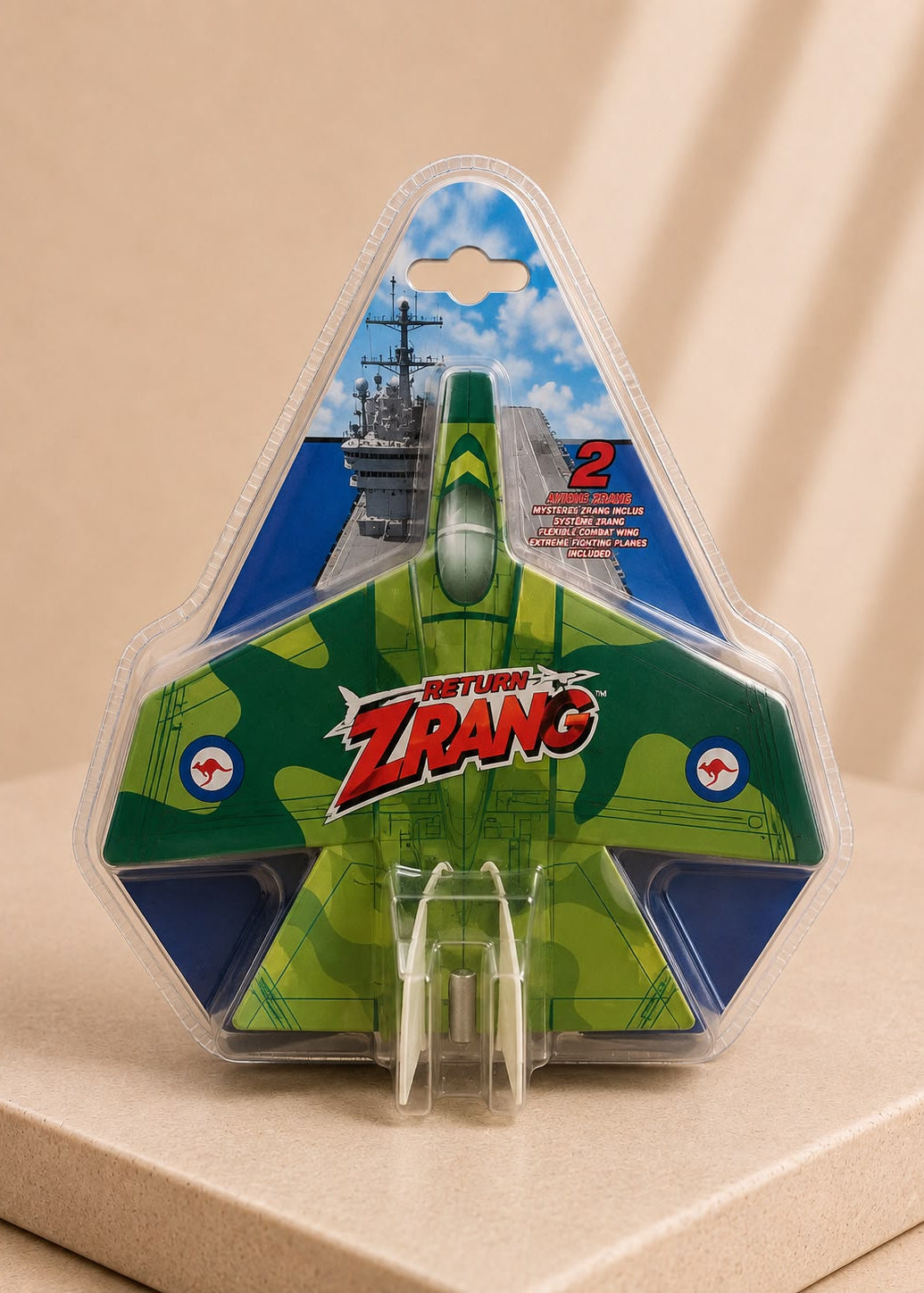 Return ZRang – Avion Boomerang avec 2 ZRangs – Jeu de Lancer