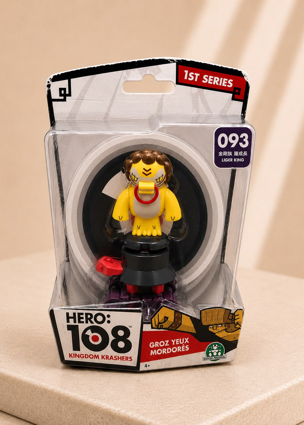 Hero:108 Kingdom Krashers – Groz Yeux Mordorés (Liger King) 093 – Giochi Preziosi